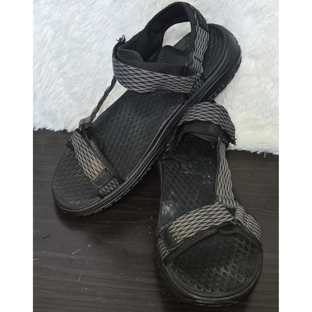 Sketchers Black Sandals‎ Size 12 Riptide Adjustable Straps Hiking Outdoors
